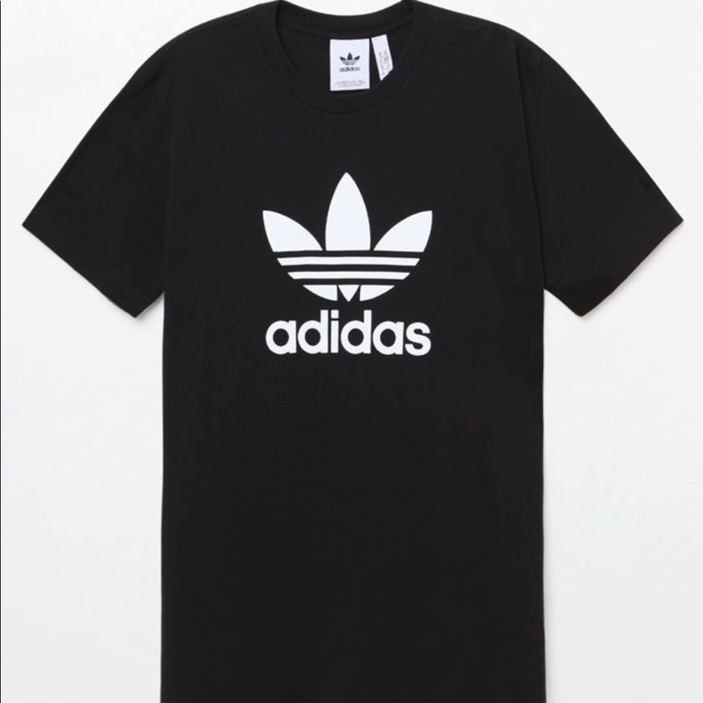 Adidas Trefoil Black T-Shirt